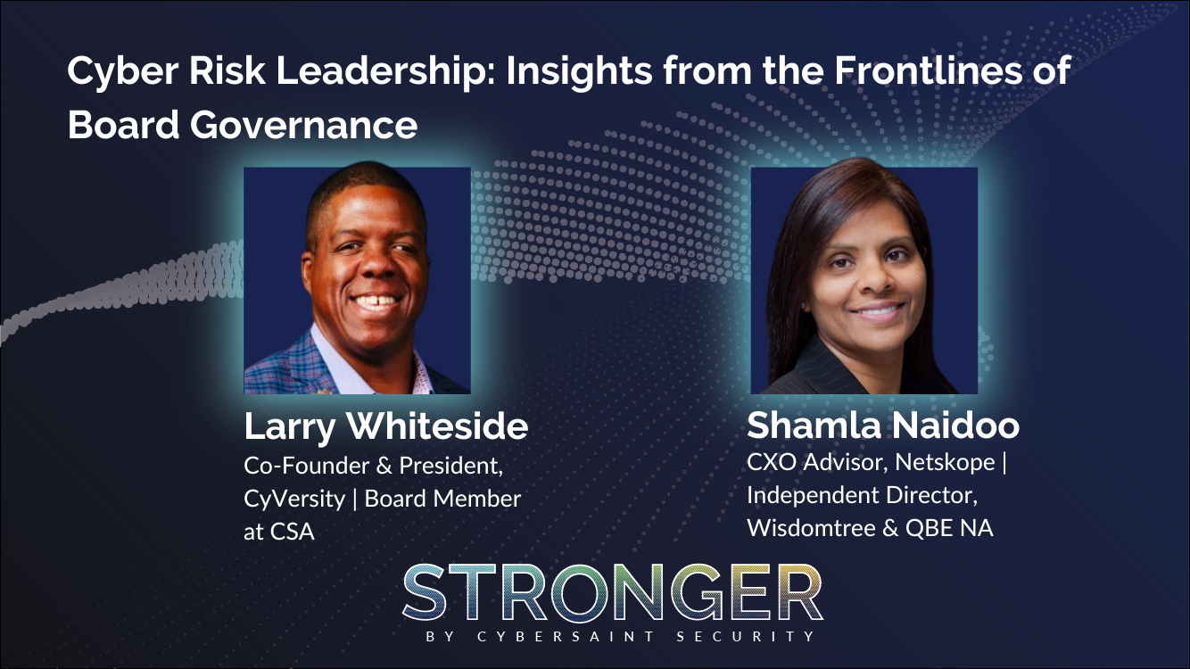 [STRONGER 24] Larry Whiteside_Shamla Naidoo Breakout Session Image